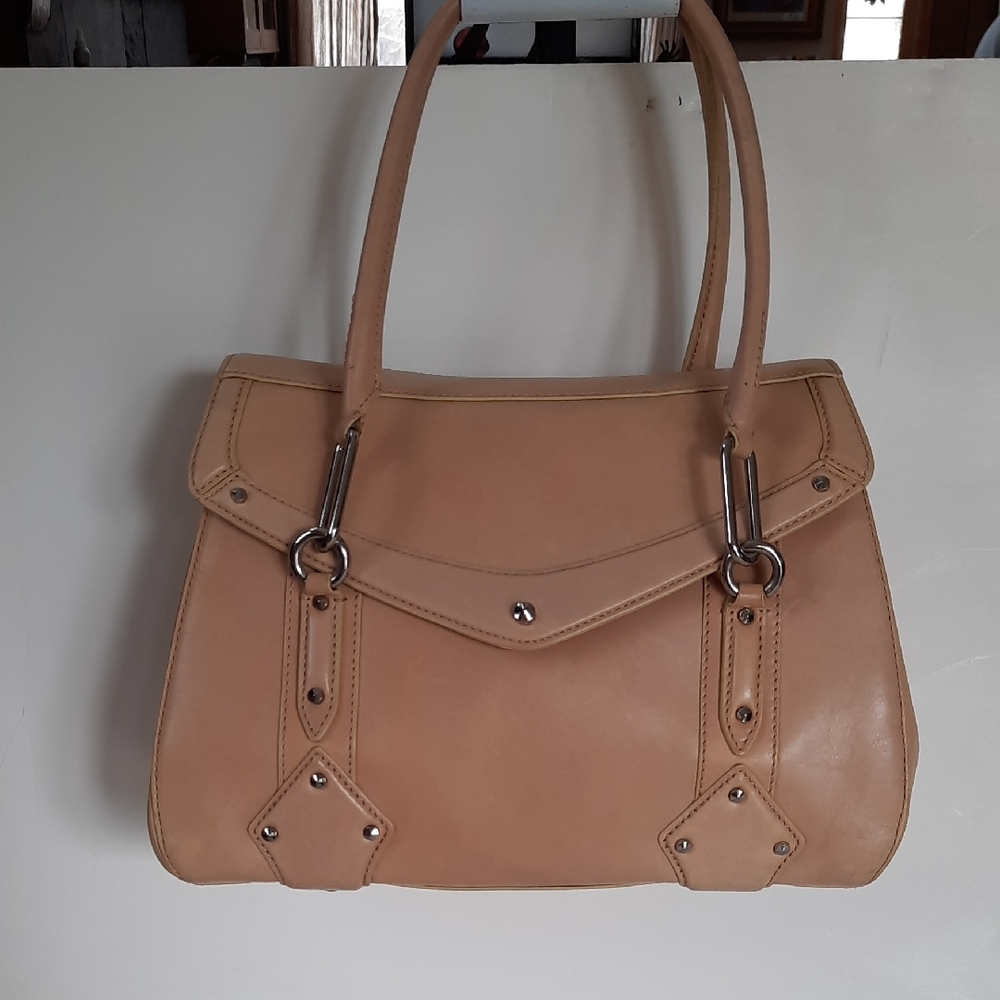 Cole Haan Tan Leather Satchel